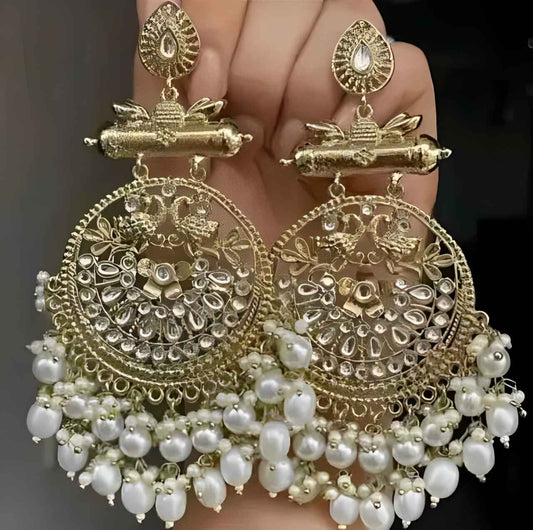 Kundan Earrings - Jiara