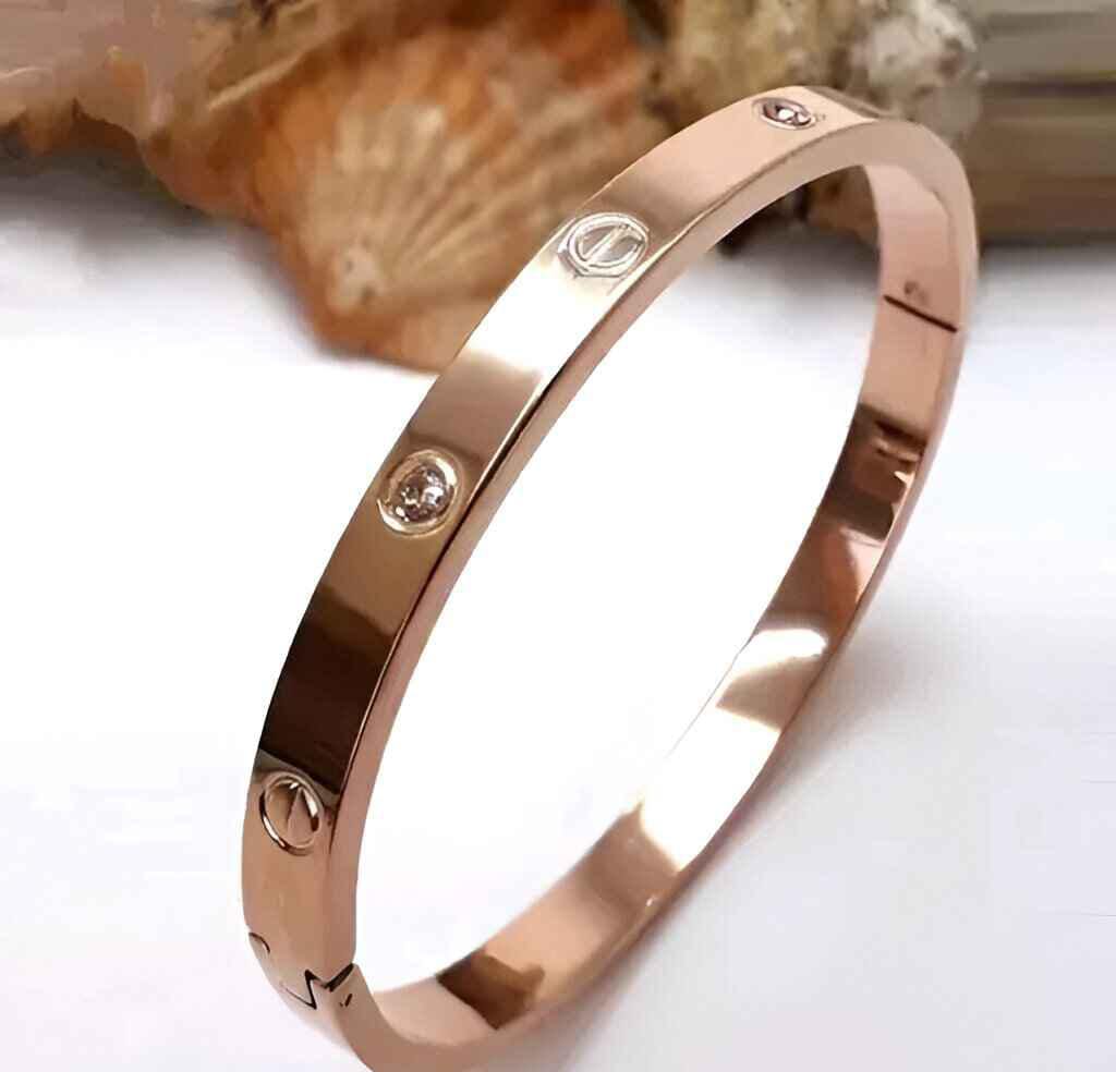 Premium Bracelet with Diamond Accents – Luxury Minimalist Bracelet For Women